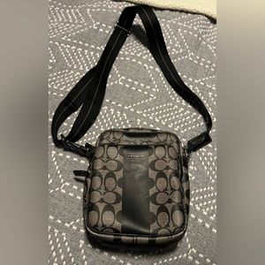 Coach crossbody camera bag